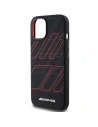 Hurtownia GSM - Etui AMG AMHMP15S23SSPK Apple iPhone 15 / 14 / 13 hardcase din silicon cu model de romburi mari MagSafe negru/black - MRS92 - {ean13} - Hurt