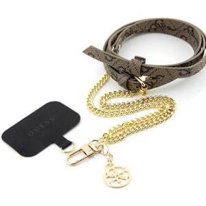 Pasek Guess GUOUC4MG4EW Universal CBDY 4G Chain brązowy/brown