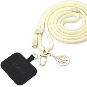 Pasek Guess GUOUCNMG4EE Universal CBDY Cord beżowy/beige