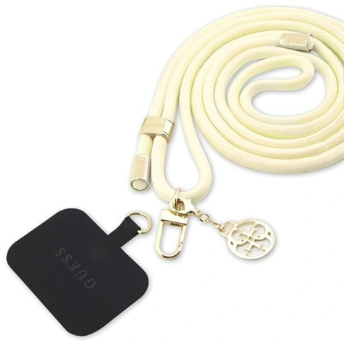 Pasek Guess GUOUCNMG4EE Universal CBDY Cord beżowy/beige