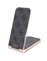 Hurtownia GSM - Indukciós töltő Guess GUDCFAL4PEGK 2w1 15W 4G Pattern MagSafe fekete/black - GUE3126 - {ean13} - Hurt