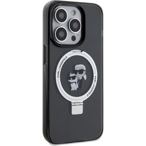 Hurtownia GSM - Etui Karl Lagerfeld KLHMP14LHMRSKCK Apple iPhone 14 Pro hardcase Ring Stand Karl&Choupettte MagSafe negru/black - KLD1854 - {ean13} - Hurt