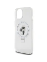 Hurtownia GSM - Etui Karl Lagerfeld KLHMP14SHMRSKCH Apple iPhone 14 / 15 hardcase Ring Stand Karl&Choupettte MagSafe bílý/white - KLD1855 - {ean13} - Hurt