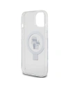 Hurtownia GSM - Etui Karl Lagerfeld KLHMP14SHMRSKCH Apple iPhone 14 / 15 hardcase Ring Stand Karl&Choupettte MagSafe alb/white - KLD1855 - {ean13} - Hurt
