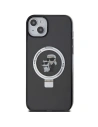 Hurtownia GSM - Etui Karl Lagerfeld KLHMP14SHMRSKCK Apple iPhone 14 / 15 hardcase Ring Stand Karl&Choupettte MagSafe černý/black - KLD1856 - {ean13} - Hurt