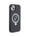 Hurtownia GSM - Etui Karl Lagerfeld KLHMP14SHMRSKCK Apple iPhone 14 / 15 hardcase Ring Stand Karl&Choupettte MagSafe černý/black - KLD1856 - {ean13} - Hurt
