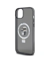 Hurtownia GSM - Etui Karl Lagerfeld KLHMP14SHMRSKCK Apple iPhone 14 / 15 hardcase Ring Stand Karl&Choupettte MagSafe černý/black - KLD1856 - {ean13} - Hurt