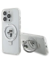 Etui Karl Lagerfeld KLHMP14XHMRSKCH Apple iPhone 14 Pro Max hardcase Ring Stand Karl&Choupettte MagSafe alb/white