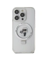 Wholesale Karl Lagerfeld KLHMP14XHMRSKCH Apple iPhone 14 Pro Max hardcase Ring Stand Karl&Choupettte MagSafe white - KLD1857 - {ean13} - Hurt
