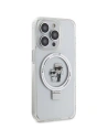 Hurtownia GSM - Case Karl Lagerfeld KLHMP14XHMRSKCH Apple iPhone 14 Pro Max Hardcase Ring Stand Karl&Choupettte MagSafe weiß/white - KLD1857 - {ean13} - Hurt