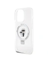 Hurtownia GSM - Case Karl Lagerfeld KLHMP14XHMRSKCH Apple iPhone 14 Pro Max Hardcase Ring Stand Karl&Choupettte MagSafe weiß/white - KLD1857 - {ean13} - Hurt