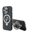 Etui Karl Lagerfeld KLHMP14XHMRSKCK Apple iPhone 14 Pro Max hardcase Ring Stand Karl&Choupettte MagSafe černý/black
