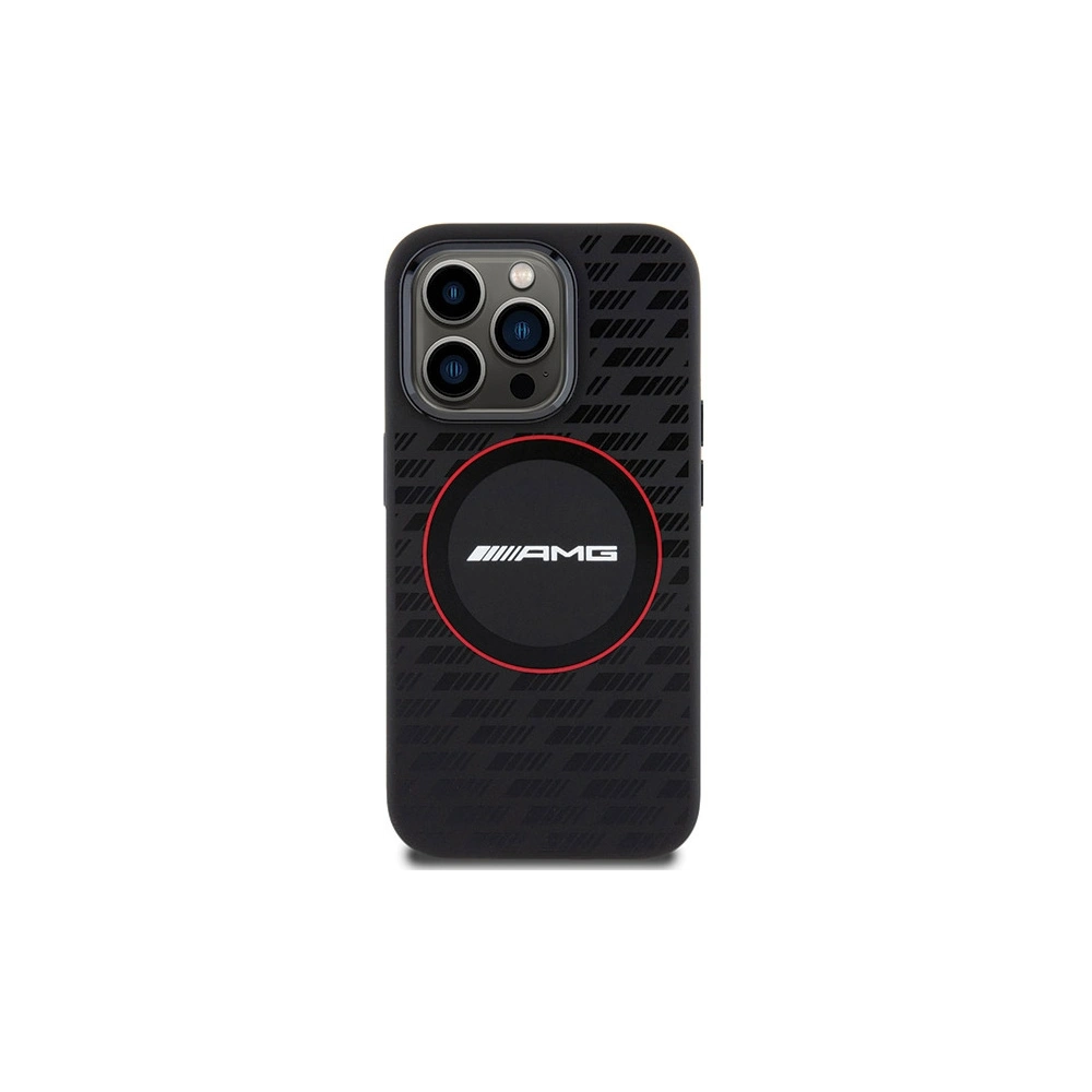 Hurtownia GSM - Etui AMG AMHMP15X23SMRK Apple iPhone 15 Pro Max hardcase Silicon Model Carbon MagSafe negru/black - MRS93 - {ean13} - Hurt