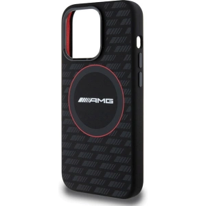 Wholesale AMG AMHMP15X23SMRK Apple iPhone 15 Pro Max hardcase Silicone Carbon Pattern MagSafe black - MRS93 - {ean13} - Hurt