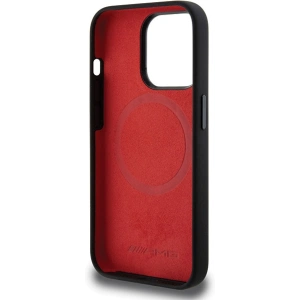 Wholesale AMG AMHMP15X23SMRK Apple iPhone 15 Pro Max hardcase Silicone Carbon Pattern MagSafe black - MRS93 - {ean13} - Hurt