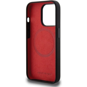 Wholesale AMG AMHMP15X23SSPK Apple iPhone 15 Pro Max hardcase Silicone Large Rhombuses Pattern MagSafe black - MRS94 - {ean13} - Hurt