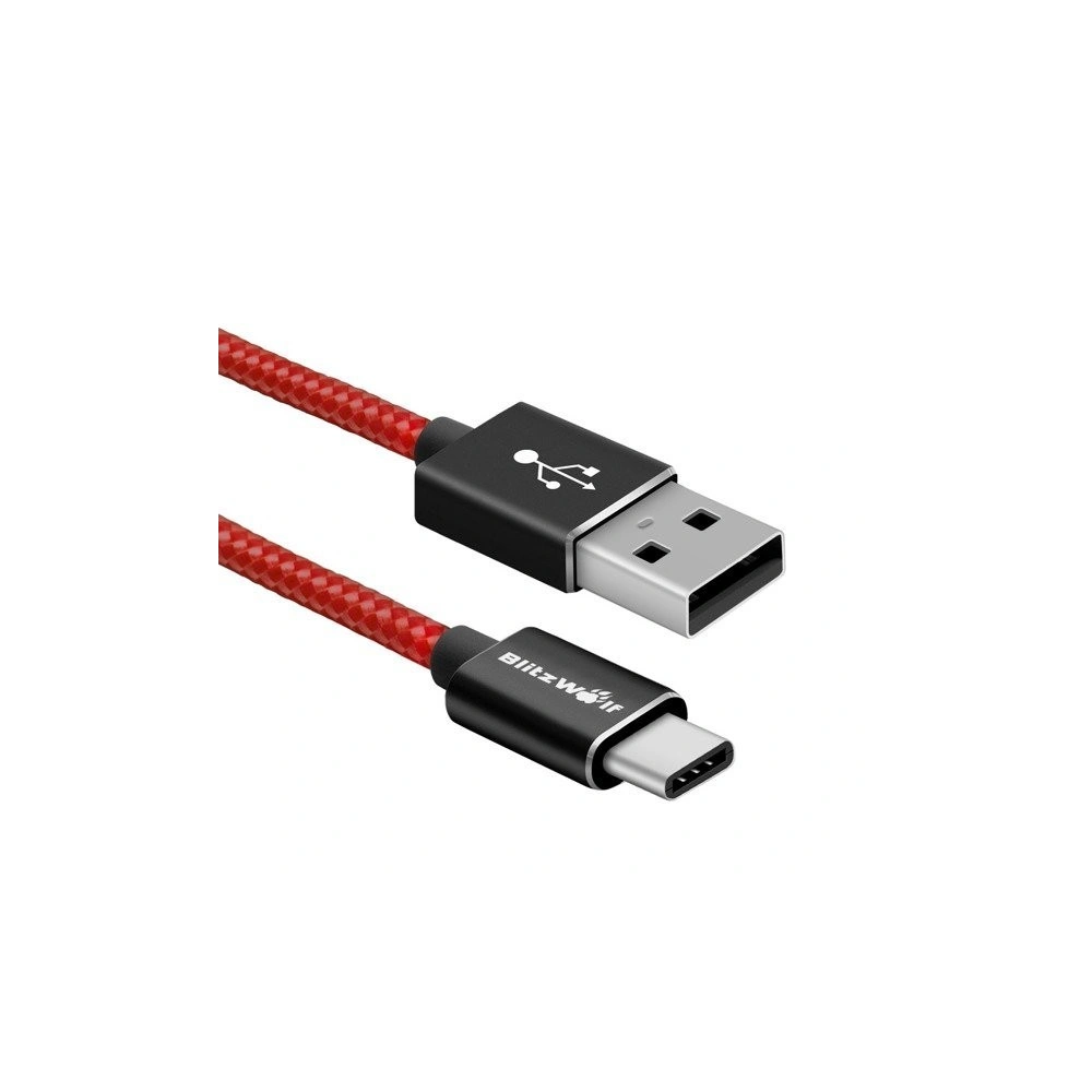 Hurtownia GSM - Kabel USB typu C BlitzWolf BW-TC3 2,5m czarny - BLZ089BLK - {ean13} - Hurt