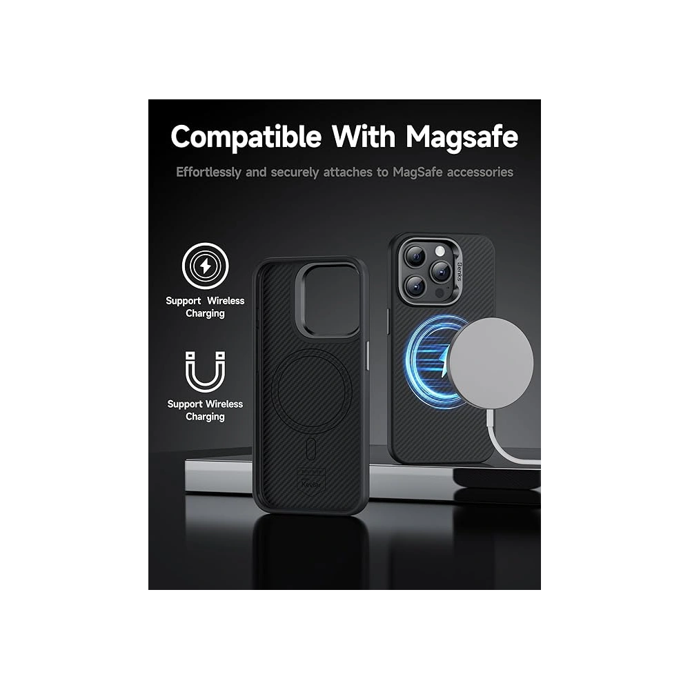 Hurtownia GSM - Case Benks Anti-Drop Magnetisches Gehäuse Kevlar 600D Apple iPhone 15 Plus / 14 Plus - BKS236 - {ean13} - Hurt