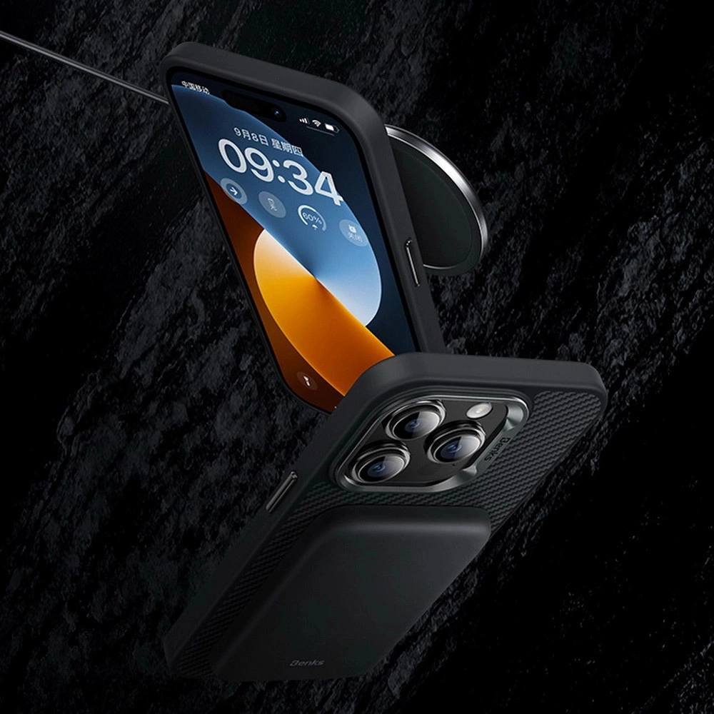 Hurtownia GSM - Case Benks Anti-Drop Magnetisches Gehäuse Kevlar 600D Apple iPhone 15 Plus / 14 Plus - BKS236 - {ean13} - Hurt
