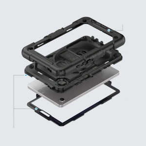 Hurtownia GSM - Etui Tech-Protect Solid360 Samsung Galaxy Tab A9 8.7 X110 / X115 Fekete - THP2476 - {ean13} - Hurt