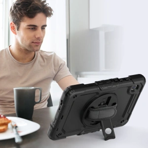 Hurtownia GSM - Etui Tech-Protect Solid360 Samsung Galaxy Tab A9 8.7 X110 / X115 Fekete - THP2476 - {ean13} - Hurt