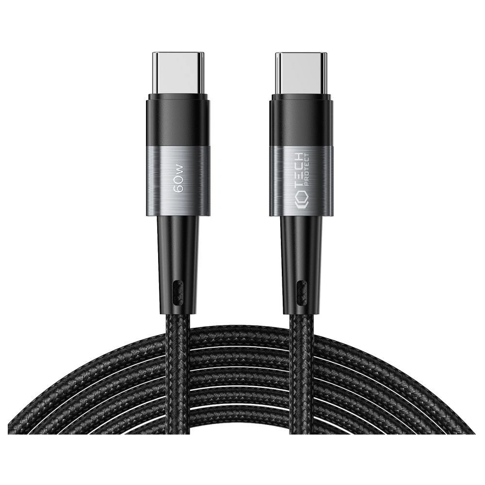Hurtownia GSM - Kabel Tech-Protect Ultraboost USB-C / USB-C PD 60W 3A 300cm Grau - THP2478 - {ean13} - Hurt