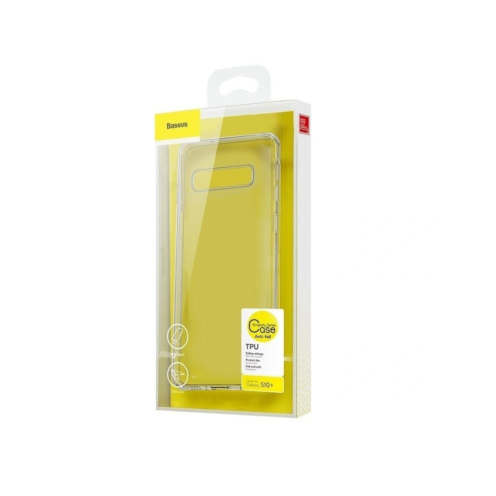 Hurtownia GSM - Etui transparent Baseus Simple Case pentru Samsung Galaxy S10 Plus - BSU548 - {ean13} - Hurt