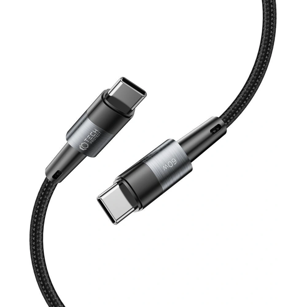 Hurtownia GSM - Kabel Tech-Protect Ultraboost USB-C / USB-C PD 60W 3A 300cm Grau - THP2478 - {ean13} - Hurt