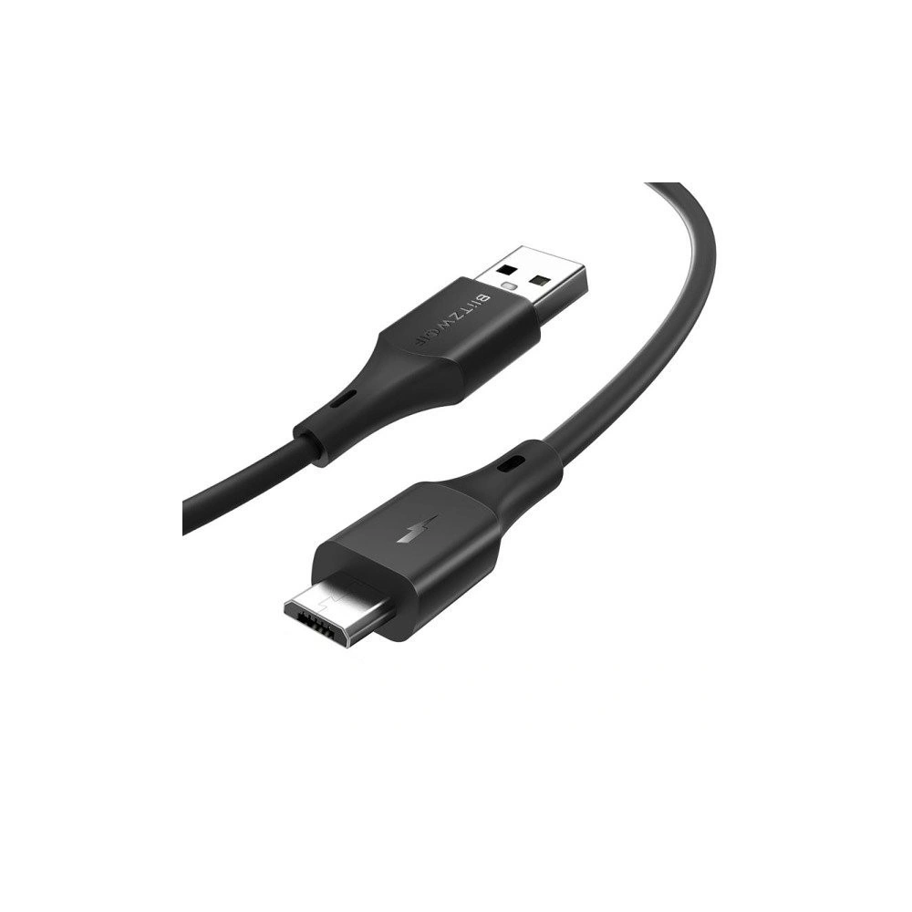 Wholesale Micro USB Cable BlitzWolf BW-MC13 2A 1m Black - BLZ090BLK - {ean13} - Hurt