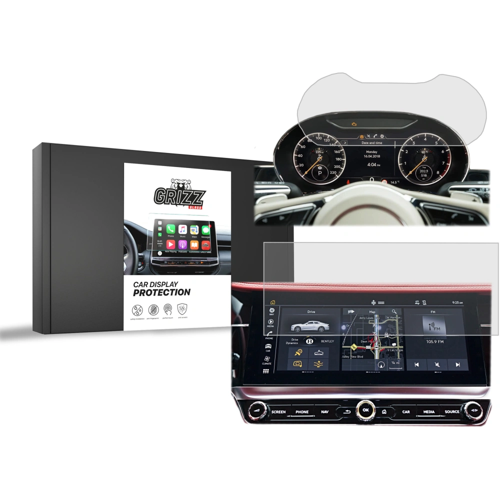 Hurtownia GSM - Mattfolie GrizzGlass CarDisplay Schutz für Bentley Continental GT 2018 [2w1] - GRZ7578 - {ean13} - Hurt