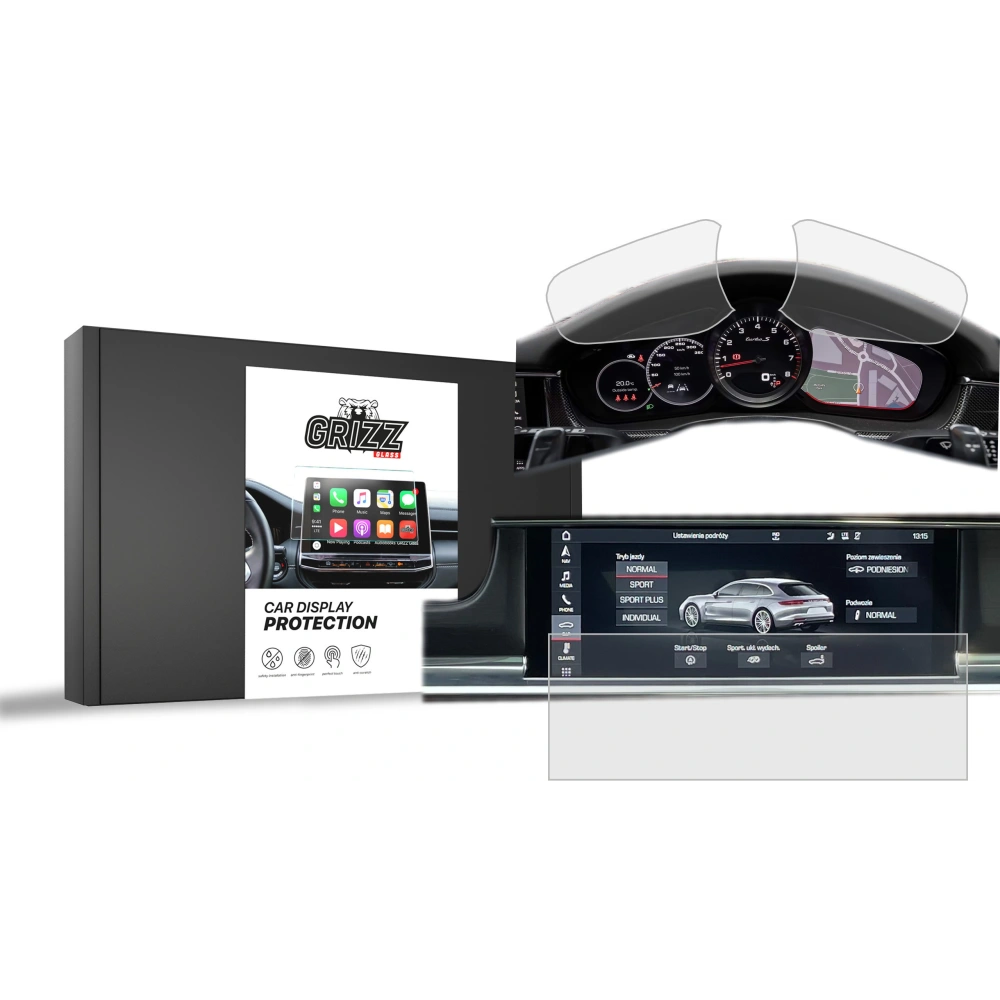 Hurtownia GSM - Matte Folie GrizzGlass CarDisplay Schutz für Porsche Panamera 2 2016-2023 [2w1] - GRZ7581 - {ean13} - Hurt