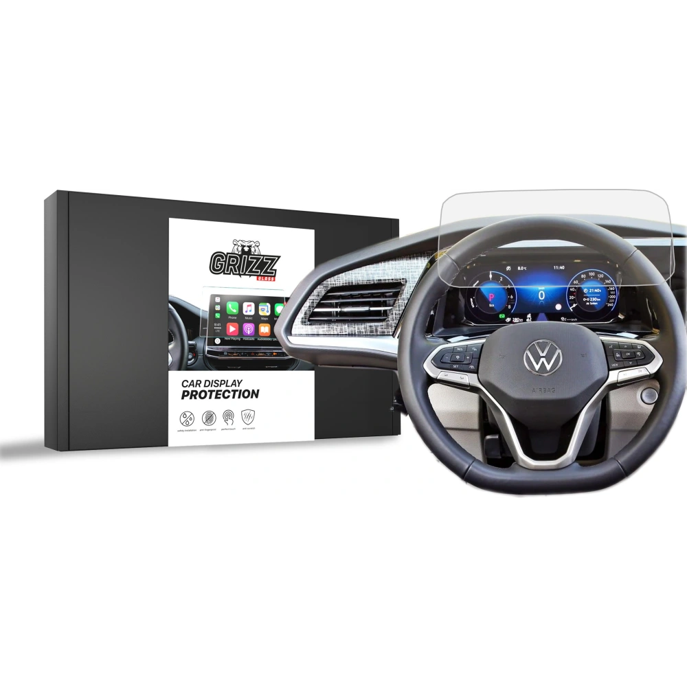 Hurtownia GSM - Matte Folie GrizzGlass CarDisplay Schutz für Volkswagen VW Multivan 4 Virtual Cockpit 10,25" 2021 - GRZ7585 - {ean13} - Hurt