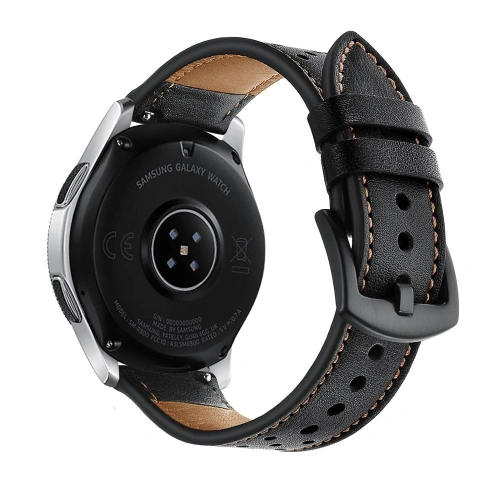 Pasek Tech-Protect Leather Samsung Galaxy Watch 42mm Black