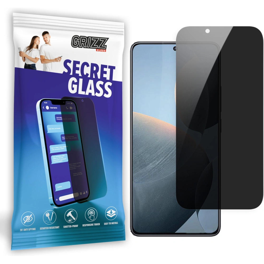 Hurtownia GSM - Sklo privatizující GrizzGlass SecretGlass pro Xiaomi Redmi K70E - GRZ7596 - {ean13} - Hurt