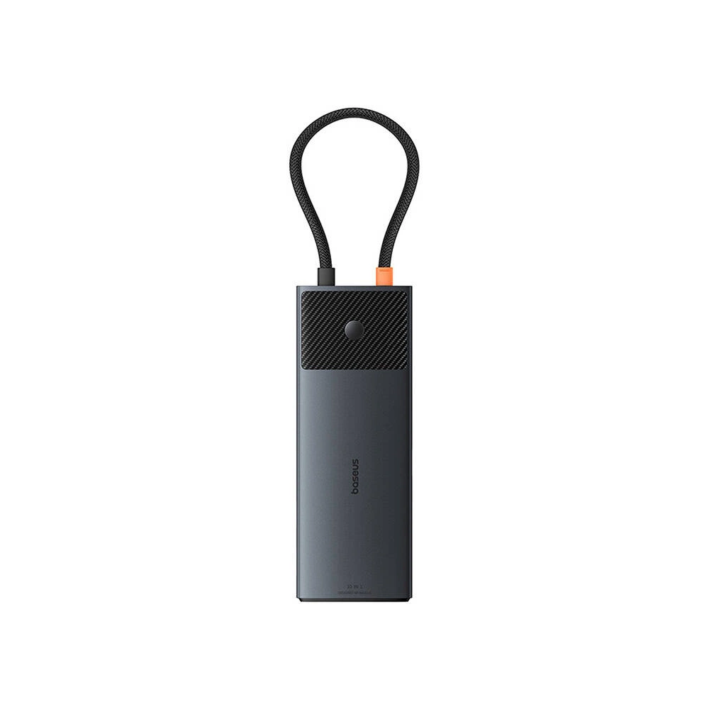 Wholesale Baseus hub 10-in-1 USB-C / 2xHDMI, 3xUSB-A, USB-C, RJ45, SD/TF, PD (black) - BSU4794 - {ean13} - Hurt