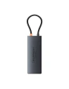 Hurtownia GSM - Adapter 10w1 Baseus Hub USB-C / 2xHDMI, 3xUSB-A, USB-C, RJ45, SD/TF, PD (schwarz) - BSU4794 - {ean13} - Hurt