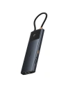 Hurtownia GSM - Adapter 10w1 Baseus Hub USB-C / 2xHDMI, 3xUSB-A, USB-C, RJ45, SD/TF, PD (schwarz) - BSU4794 - {ean13} - Hurt