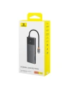 Wholesale Baseus hub 10-in-1 USB-C / 2xHDMI, 3xUSB-A, USB-C, RJ45, SD/TF, PD (black) - BSU4794 - {ean13} - Hurt
