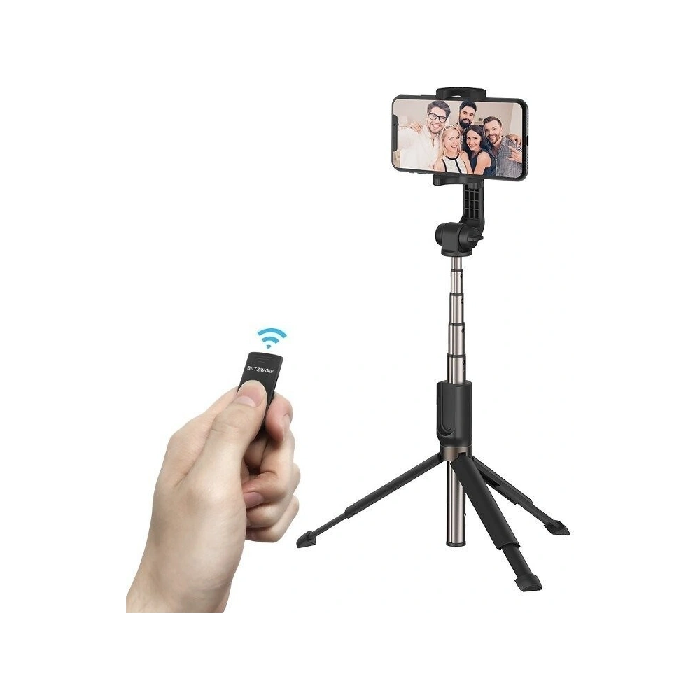 Hurtownia GSM - Selfie Stick statyw 3w1 BlitzWolf BW-BS4 czarny - BLZ095BLK - {ean13} - Hurt