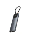 Wholesale Baseus hub 10-in-1 USB-C / 2xHDMI, 3xUSB-A, USB-C, RJ45, SD/TF, PD (grey) - BSU4795 - {ean13} - Hurt