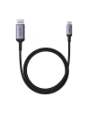 Adapter Baseus USB-C / DisplayPort 1,5m (czarny)