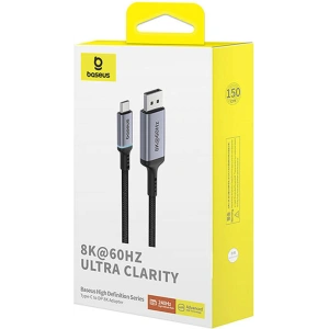 Hurtownia GSM - Adaptor Baseus USB-C / DisplayPort 1,5m (negru) - BSU4796 - {ean13} - Hurt