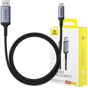 Hurtownia GSM - Adaptor Baseus USB-C / DisplayPort 1,5m (negru) - BSU4796 - {ean13} - Hurt