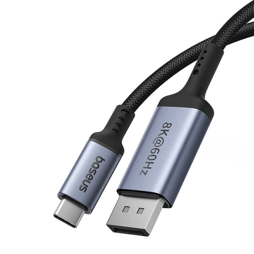 Adapter Baseus USB-C / DisplayPort 2m (czarny)