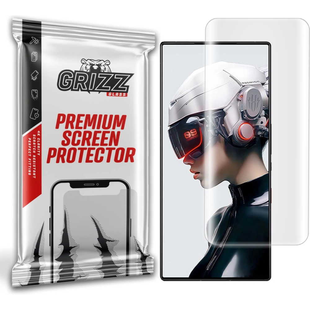 Hurtownia GSM - Film hidrogel GrizzGlass Hydrofilm pentru ZTE Nubia Red Magic 9 Pro Plus - GRZ7619 - {ean13} - Hurt