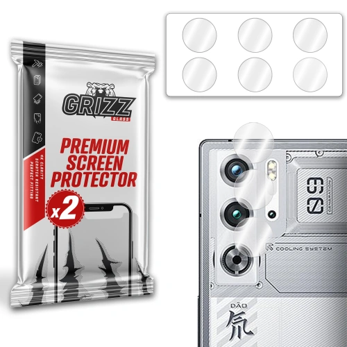 Szkło na aparat GrizzGlass HybridGlass Camera do ZTE Nubia Red Magic 9 Pro