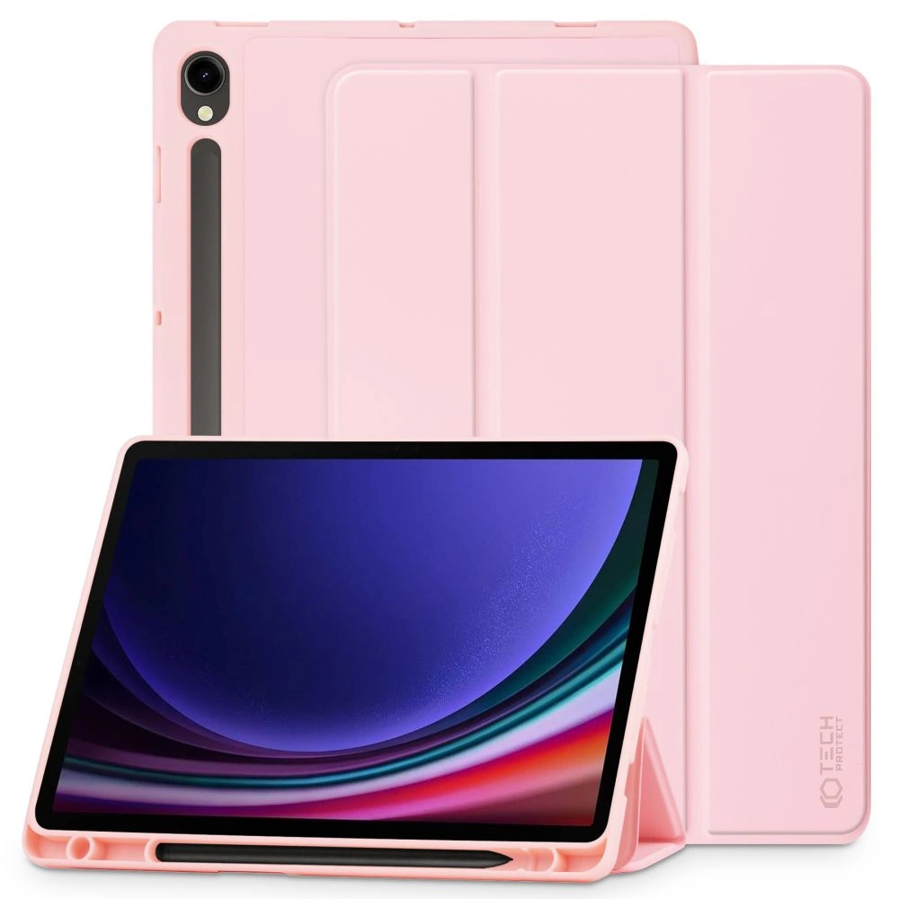 Hurtownia GSM - Etui Tech-Protect SmartCase Pen Samsung Galaxy Tab S9 FE 10.9 X510 / X516b Růžová - THP2480 - {ean13} - Hurt
