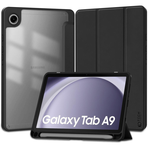 Hurtownia Tech-Protect - 9319456607635 - THP2483 - Etui Tech-Protect SmartCase Pen Hybrid Samsung Galaxy Tab A9 8.7 X110 / X115 Black - B2B homescreen
