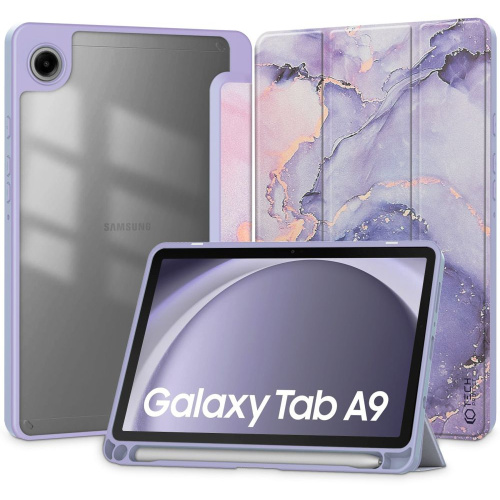 Hurtownia Tech-Protect - 9319456607659 - THP2484 - Etui Tech-Protect SmartCase Pen Hybrid Samsung Galaxy Tab A9 8.7 X110 / X115 Violet Marble - B2B homescreen