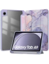 Etui Tech-Protect SmartCase Pen Hybrid Samsung Galaxy Tab A9 8.7 X110 / X115 Violettní mramor